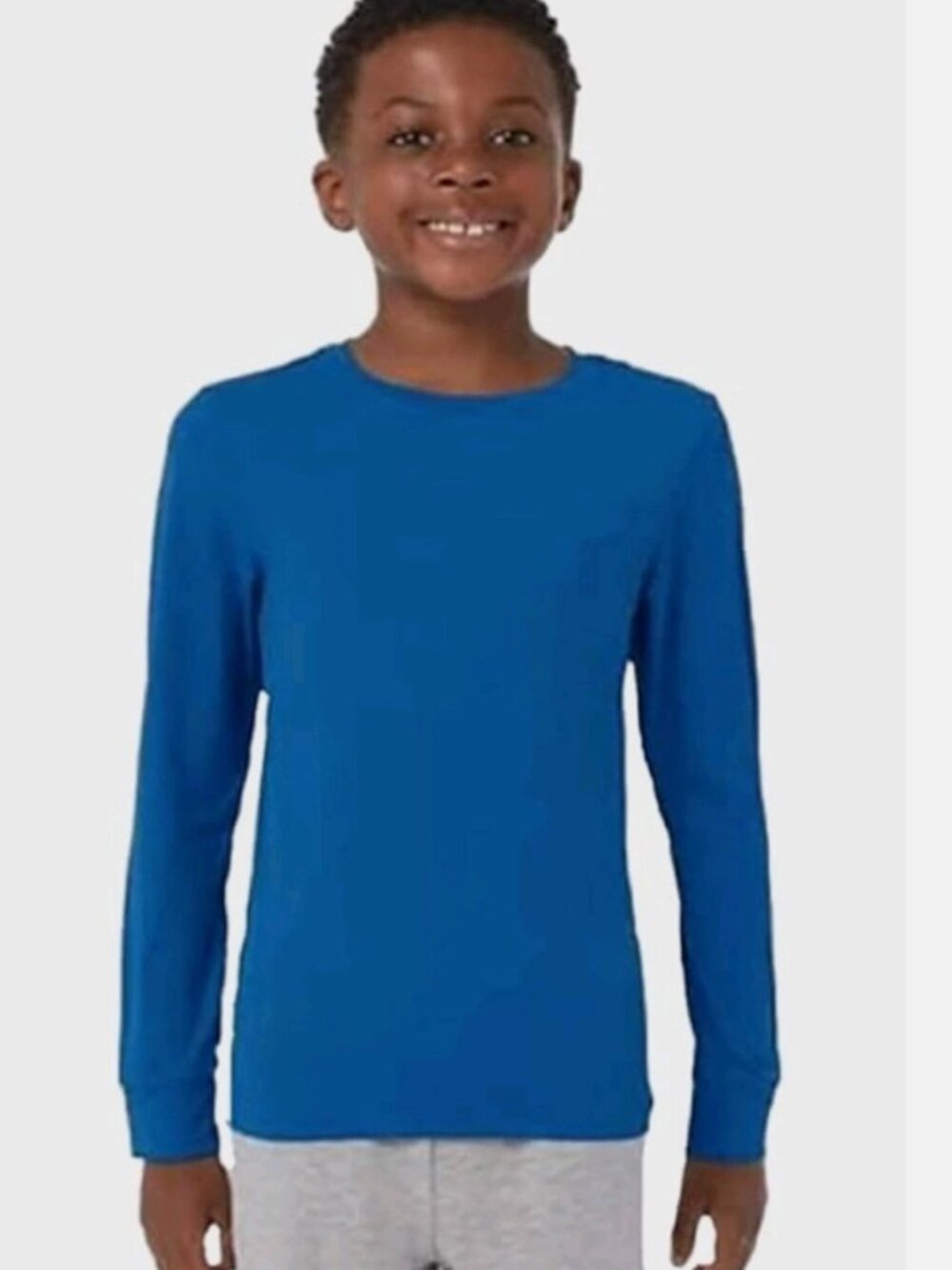 32 Degrees Cool Air Mesh Long Sleeve Crew Neck Shirts - Size KIDS XL